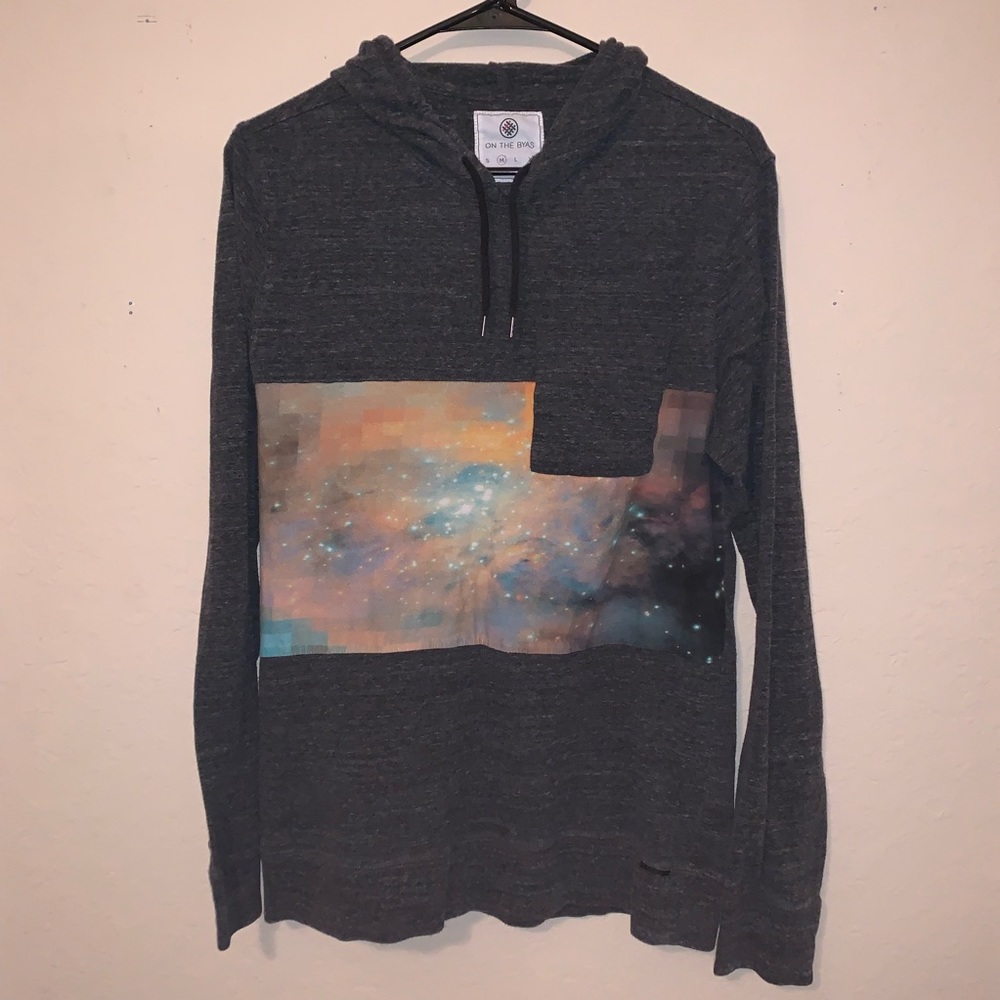 On the Byas Med Men’s Galaxy Hoodie/ Sweatshirt